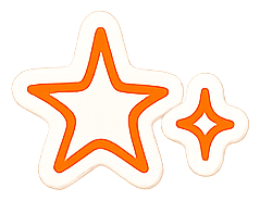Stars & Sparkles Frames & Shapes