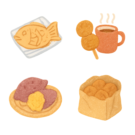 Winter Treats Illustrations preview