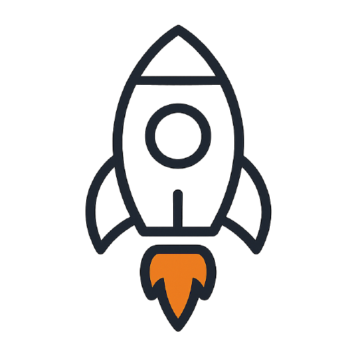 Rocket Symbol Logos preview