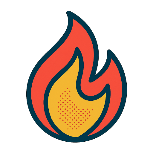 Flame Symbol Logos preview