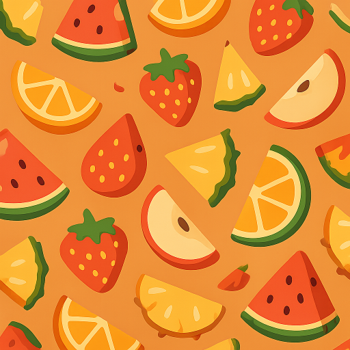 Fruit Slices Patterns preview